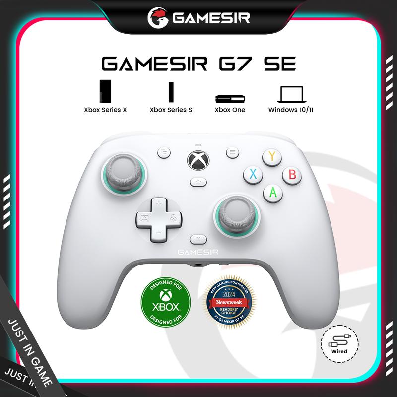 G7 SE Multi-Color Wired Controller, Precision Gamepad for Xbox Series X|S, Xbox One & Windows 10/11 with Hall Effect Joysticks